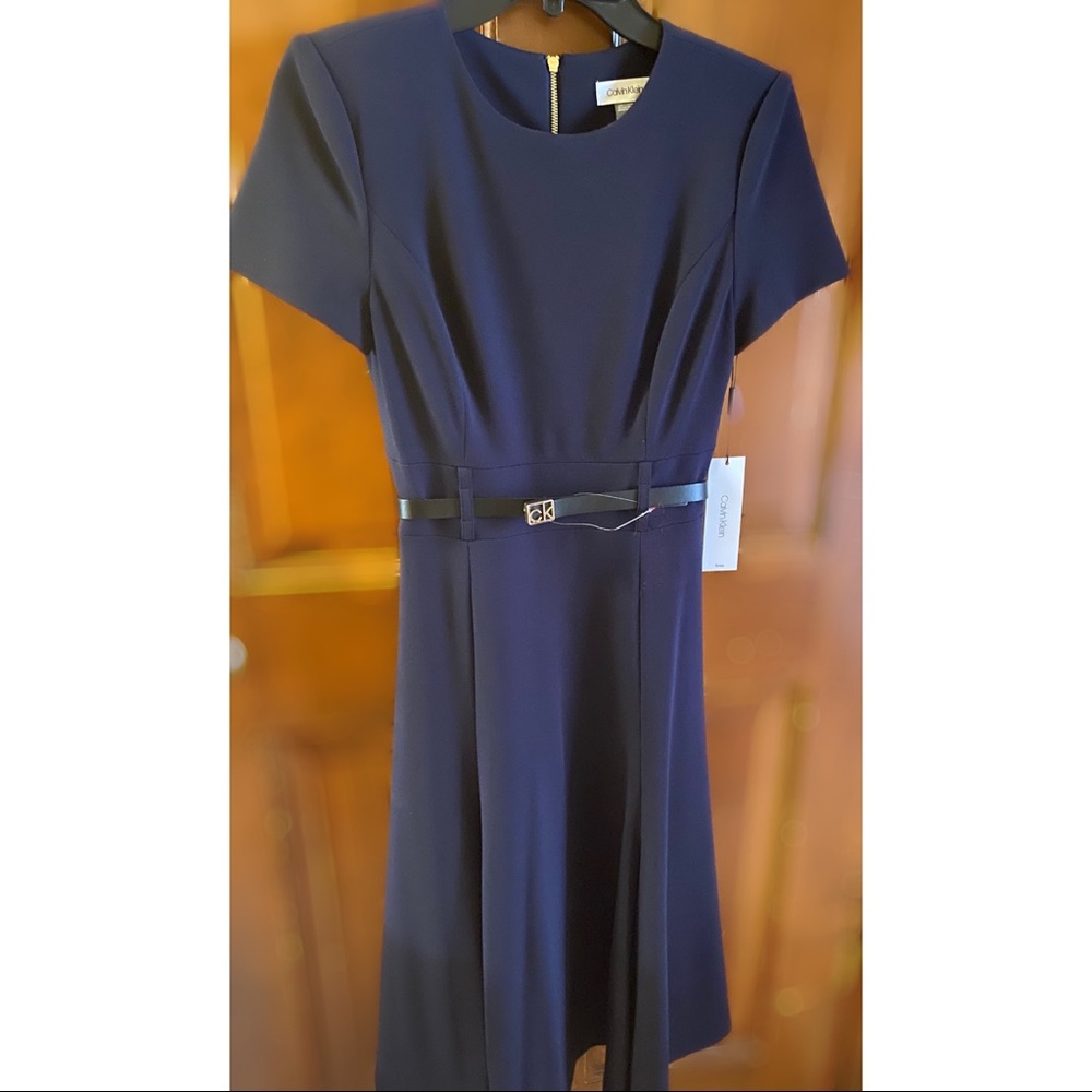 Navy Calvin Klein Dress sz2